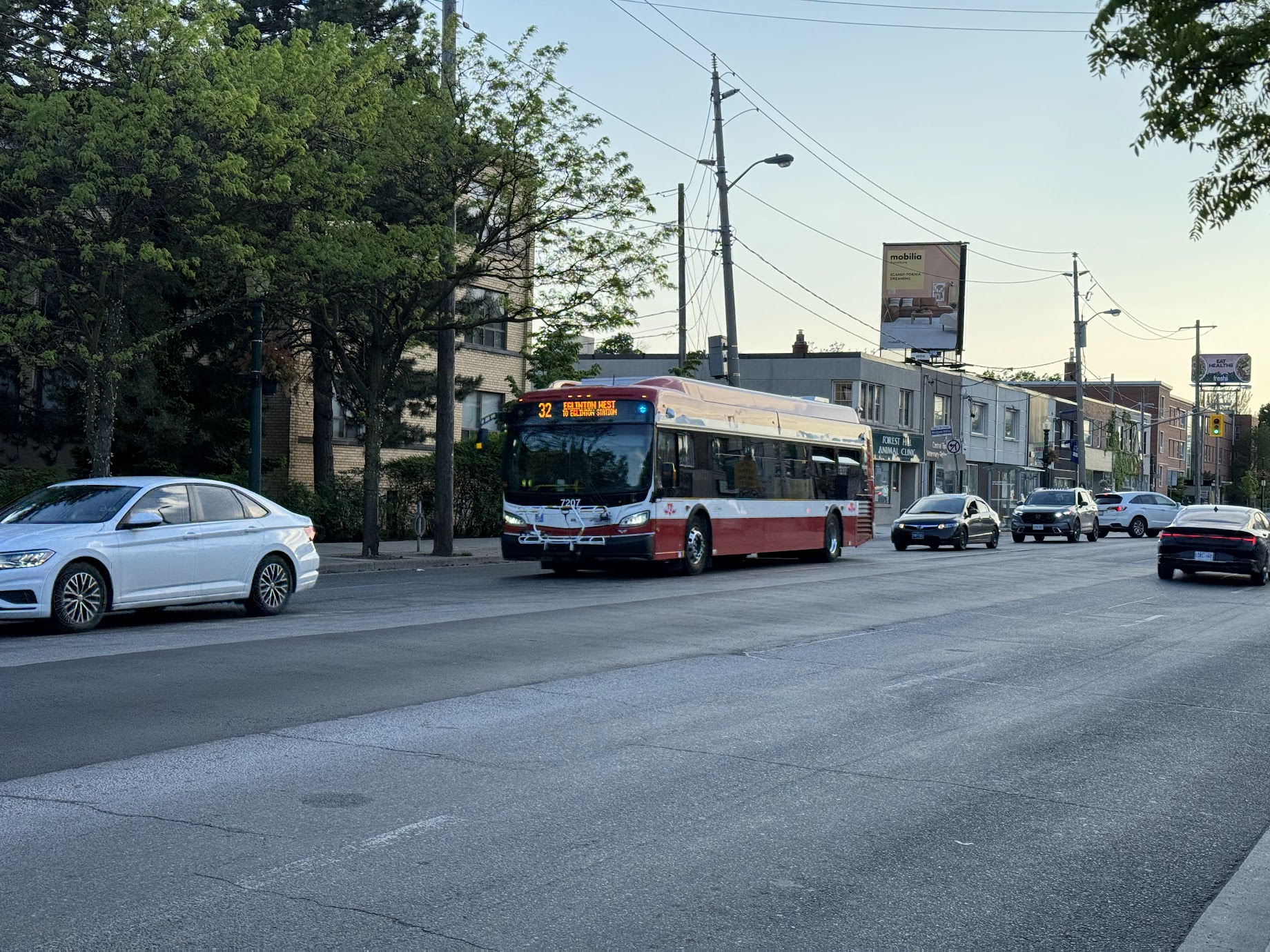 How many buses does Toronto have?